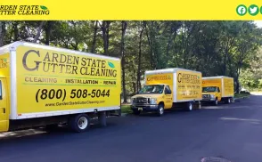 Garden State Gutter Cleaning website