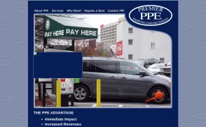 Premier Parking Enforcement [PPE] website