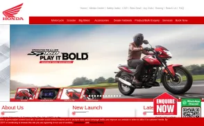 Honda Motorcycle & Scooter India (HMSI) website