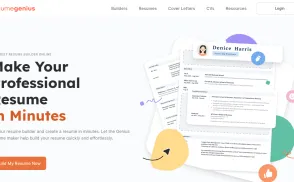 Resume Genius / Resume Technologies website