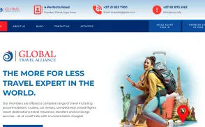 Global Travel Alliance South Africa website