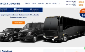 Lincoln Limousine website