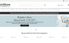 SkinStore website