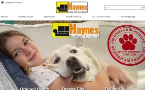 Haynes Brothers Furniture website