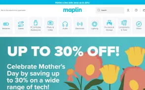 Maplin website