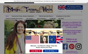 Magic-Tribal-Hair website