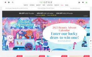 YesStyle website