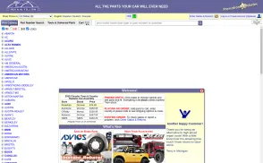 RockAuto website