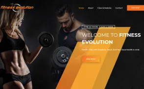 Fitness Evolution website