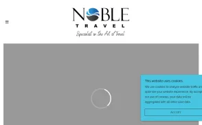 Noble Travel website