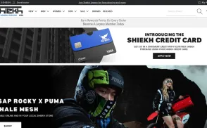 Shiekh Shoes website