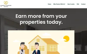Simply Comfort website