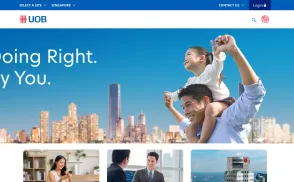 United Overseas Bank / UOB Bank website