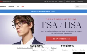 CoolFrames Eyewear Boutique website