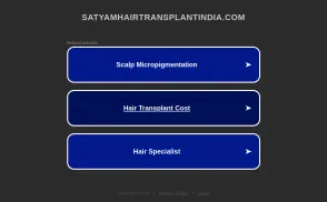 Satyam Hair Transplant Centre website
