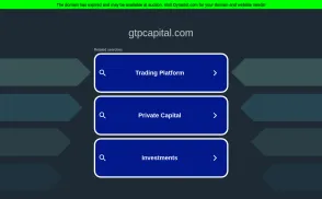 GTP Capital website