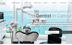 Cancun Dental Specialists website