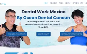 Cancun Dental Specialists website