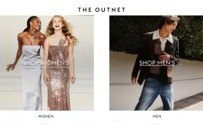 The Outnet website