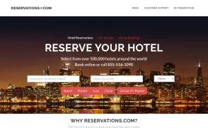 Reservations.com website