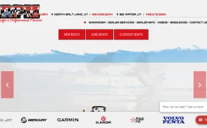 Roger's Performance Marine website