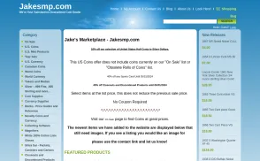 Jake's Marketplace website