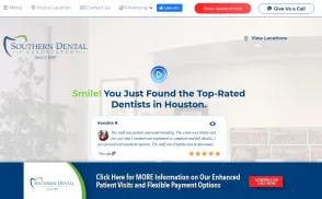 Southern Dental website