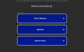 Replicahause website