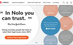 Nolo.com website