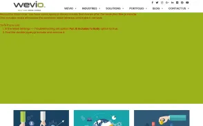 Wevio website