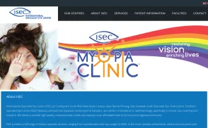International Specialist Eye Centre [ISEC] website