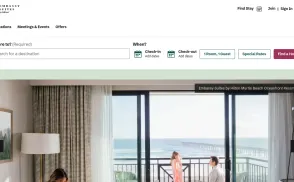 Embassy Suites website