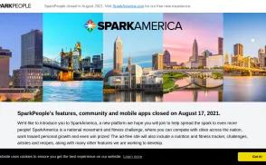 SparkPeople website