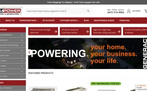 AP Electric & Generators website