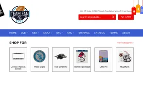 TeamFanCave website