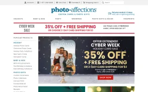 PhotoAffections website