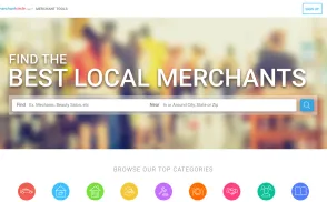 MerchantCircle website