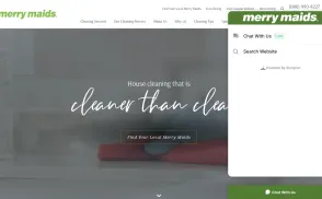 Merry Maids website