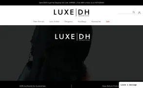 LuxeDH website