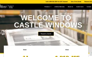 Castle Windows website