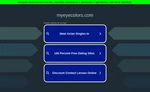 MyEyeColors website