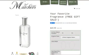 ScentMatchers website