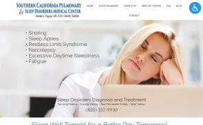 Southern California Pulmonary & Sleep Disorders Medical Center website