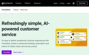 Freshdesk website
