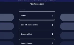 FBA Stores website