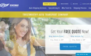Stateway Auto Transport website