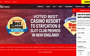 Twin River Casino Hotel website