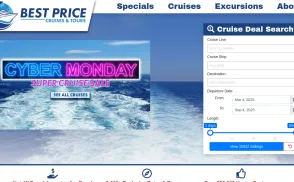 Best Price Cruises website