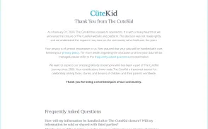 The CuteKid website