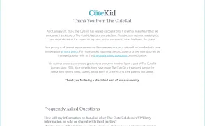 The CuteKid website